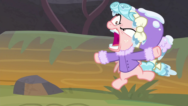 Size: 1000x563 | Tagged: safe, derpibooru import, screencap, cozy glow, pegasus, pony, frenemies (episode), angry, clothes, cozy glow is best facemaker, crazy glow, female, filly, foal, image, insanity, open mouth, png, shrunken pupils, solo, spoiled brat, winter outfit, yelling