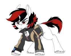 Size: 3180x2500 | Tagged: safe, artist:brainiac, derpibooru import, oc, oc:blackjack, unofficial characters only, pony, unicorn, fallout equestria, fallout equestria: project horizons, fanfic art, female, image, mare, png, simple background, solo, transparent background