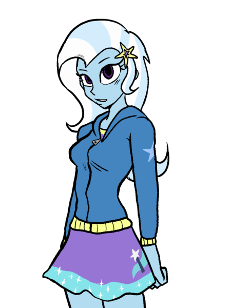 Size: 1200x1600 | Tagged: safe, artist:tacoman dusct, derpibooru import, trixie, human, equestria girls, derpibooru exclusive, image, jewelry, png, simple background, solo, transparent background