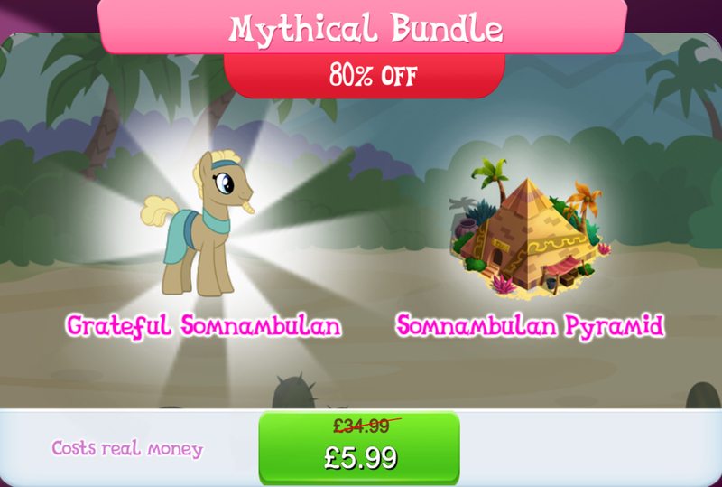 Size: 1267x853 | Tagged: safe, derpibooru import, official, earth pony, pony, beard, brown coat, brown mane, bucket, bundle, bush, clothes, egyptian, egyptian pony, english, facial hair, gameloft, headband, image, jpeg, male, nekhet, numbers, palm tree, pyramid, solo, solo focus, somnambula resident, stallion, tail, text, tree, vase, yellow mane, yellow tail