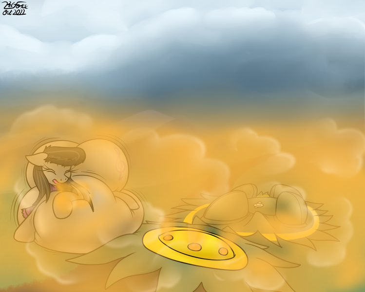 Size: 1908x1528 | Tagged: questionable, artist:the-furry-railfan, derpibooru import, octavia melody, earth pony, pony, atomic bomb, belly, big belly, cloud, cloudy, coughing, fetish, high res, image, inflatable, inflatable fetish, inflatable toy, inflatia, inflation, large butt, mountain, mountain range, nuclear weapon, overcast, p 235, png, puffy cheeks, this will end in balloons, walking, weapon