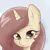 Size: 1024x1024 | Tagged: safe, artist:thisponydoesnotexist, derpibooru import, machine learning generated, part of a set, oc, oc:hymyt, unofficial characters only, pony, unicorn, bust, cute, female, image, png, portrait, redraw, simple background, solo