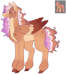 Size: 2357x2646 | Tagged: safe, artist:sleepy-nova, derpibooru import, oc, pegasus, pony, colored wings, crack ship offspring, female, image, mare, multicolored wings, offspring, parent:cheese sandwich, parent:princess cadance, png, simple background, solo, transparent background, twitterina design, wings