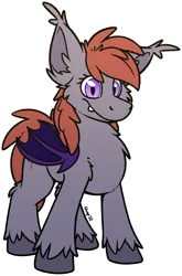 Size: 1750x2651 | Tagged: safe, artist:moemneop, derpibooru import, oc, oc:lukida, bat pony, image, png, simple background, solo, transparent background