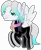 Size: 4251x5188 | Tagged: source needed, safe, artist:severity-gray, oc, oc:cold front, unofficial characters only, pegasus, pony, bell, bell collar, collar, flying, gradient mane, gradient tail, green eyes, image, latex, latex suit, looking at you, male, png, show accurate, side view, simple background, smiling, smiling at you, solo, solo male, spread wings, stallion, transparent background, white coat, wings