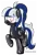 Size: 3173x4700 | Tagged: source needed, safe, artist:jennieoo, oc, unofficial characters only, pegasus, pony, blue eyeshadow, collar, eyeshadow, female, folded wings, goggles, hair tie, image, latex, latex mask, latex suit, looking left, makeup, mare, open smile, patreon, png, ponytail, purple eyes, raised hoof, raised leg, simple background, smiling, solo, solo female, standing, transparent background, two toned mane, two toned tail, url, white coat, wings