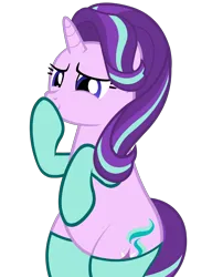 Size: 3129x4064 | Tagged: safe, artist:duskyzombie, derpibooru import, starlight glimmer, pony, unicorn, absurd resolution, bipedal, clothes, cute, female, glimmerbetes, image, mare, png, simple background, smiling, socks, solo, transparent background, vector