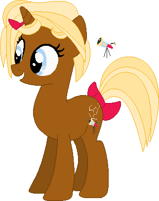 Size: 322x408 | Tagged: safe, artist:selenaede, artist:victorfazbear, derpibooru import, ponified, pony, unicorn, barely pony related, base used, bow, crossover, cutie mark, dot starlight, hair bow, image, lalaloopsy, png, simple background, smiling, tail, tail bow, telescope, transparent background