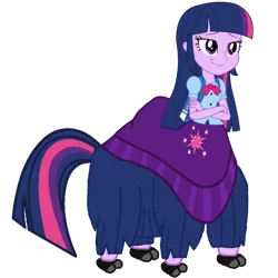 Size: 768x768 | Tagged: safe, artist:jadyellysparkle, derpibooru import, twilight sparkle, taur, equestria girls, female, image, png, simple background, solo, transparent background, yaktaur