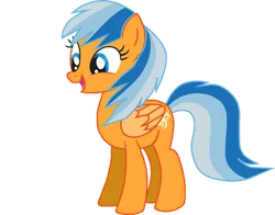 Size: 1009x792 | Tagged: safe, artist:ncolque, derpibooru import, oc, oc:sunlight mist, unofficial characters only, pegasus, pony, image, multicolored mane, multicolored tail, png, simple background, solo, tail, transparent background