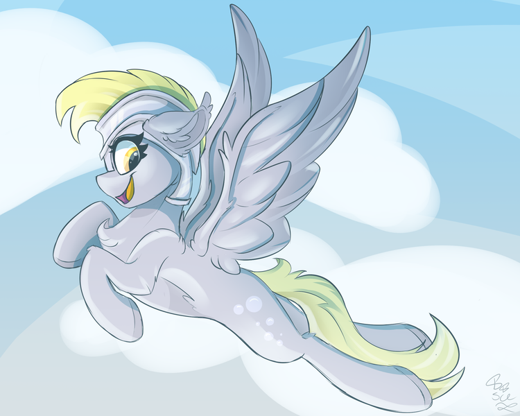 Size: 2500x2000 | Tagged: safe, artist:starcasteclipse, derpibooru import, derpy hooves, pegasus, pony, female, flying, image, mare, png, solo