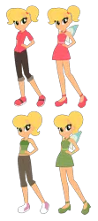 Size: 540x1212 | Tagged: safe, artist:hellocindyfan, artist:selenaede, derpibooru import, fairy, human, equestria girls, bare shoulders, barely eqg related, base used, blue wings, cindy vortex, clothes, crossover, dress, equestria girls style, equestria girls-ified, fairy wings, fairyized, green dress, hand on hip, high heels, image, jimmy neutron, looking at you, magic winx, pigtails, pink dress, png, ponytail, shoes, simple background, sleeveless, smiling, sneakers, transparent background, wings, winx, winx club, winxified, wristband