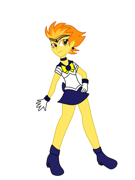 Size: 3024x4032 | Tagged: safe, artist:rollyagami02, derpibooru import, spitfire, equestria girls, clothes, clothes swap, cosplay, costume, image, pixiv, png, sailor moon, sailor uranus, simple background, solo, transparent background