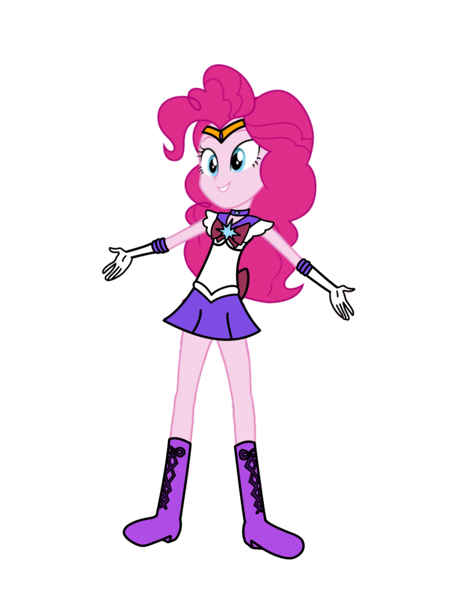 Size: 3072x4096 | Tagged: safe, artist:rollyagami02, derpibooru import, pinkie pie, equestria girls, clothes, clothes swap, cosplay, costume, image, pixiv, png, sailor moon, sailor saturn, simple background, solo, transparent background