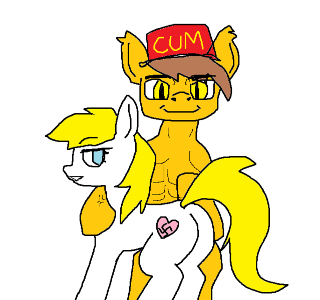 Size: 684x642 | Tagged: suggestive, artist:quote, derpibooru import, oc, oc:aryanne, bat pony, butt, hat, image, male, meme, muscles, muscular male, nazi, plot, png