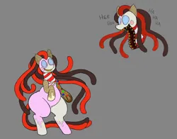 Size: 1930x1512 | Tagged: safe, anonymous artist, derpibooru import, oc, oc:candymare, ponified, unofficial characters only, candy pony, food pony, original species, pony, body horror, food, image, png, something sweet to bite