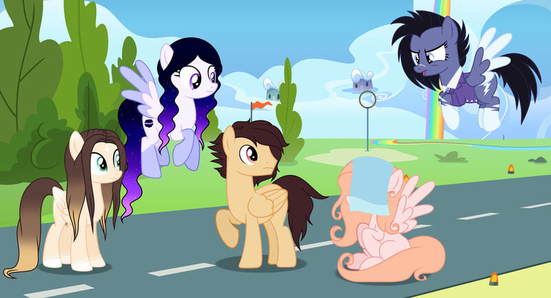 Size: 1280x693 | Tagged: safe, artist:cindystarlight, derpibooru import, oc, oc:cindy, oc:night light star, unofficial characters only, pegasus, pony, base used, female, image, jpeg, male, mare, stallion, towel, wonderbolts headquarters