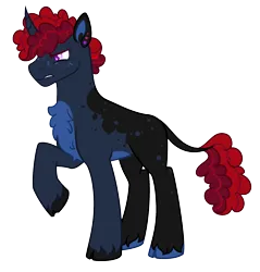 Size: 2394x2509 | Tagged: safe, artist:fcrestnymph, derpibooru import, oc, oc:thunder shock, pony, unicorn, base used, image, male, png, simple background, solo, stallion, transparent background