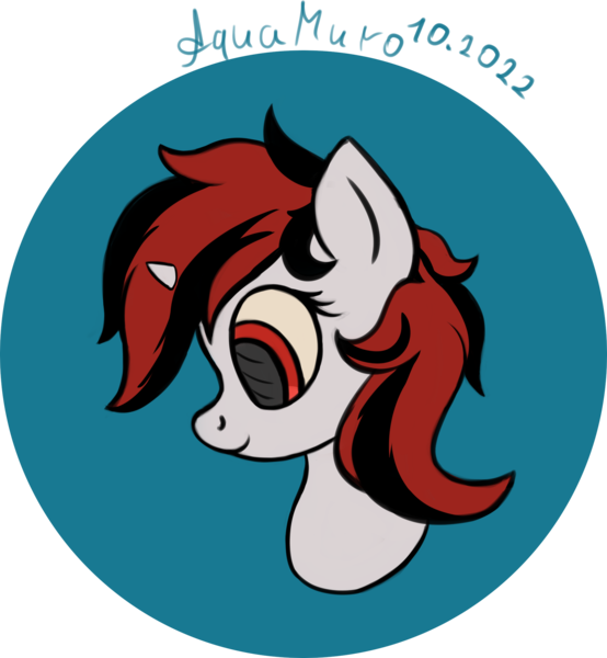 Size: 1944x2105 | Tagged: safe, alternate version, artist:aquamuro, derpibooru import, oc, oc:blackjack, unofficial characters only, pony, unicorn, fallout equestria, fallout equestria: project horizons, abstract background, bust, cute, fanfic art, female, horn, image, mare, png, signature, simple background, sketch, small horn, smiling, solo, style emulation, transparent background, two toned mane, unicorn oc