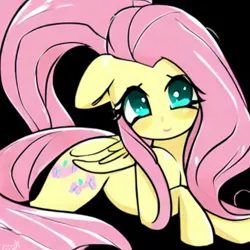 Size: 1080x1080 | Tagged: safe, artist:vinphu1, derpibooru import, fluttershy, pegasus, pony, female, image, png, solo