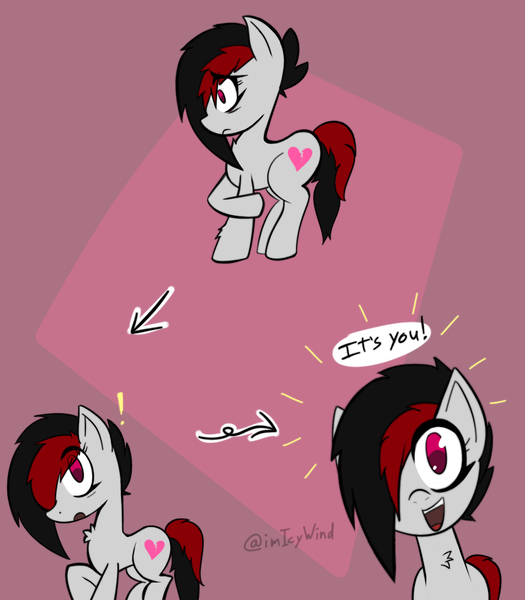 Size: 1400x1600 | Tagged: safe, artist:icy wind, derpibooru import, oc, oc:miss eri, earth pony, earth pony oc, emo, happy, image, jpeg, sad eyes, solo