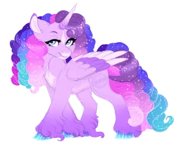 Size: 1024x840 | Tagged: safe, artist:azure-art-wave, derpibooru import, oc, alicorn, pony, alicorn oc, female, horn, image, mare, parents:raridance, png, simple background, solo, transparent background, wings