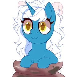Size: 2111x2111 | Tagged: safe, artist:spotenyx, derpibooru import, oc, oc:fleurbelle, alicorn, pony, alicorn oc, bow, female, hair bow, horn, image, looking at you, mare, png, simple background, transparent background, wings, yellow eyes
