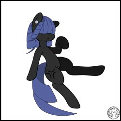 Size: 4000x4000 | Tagged: safe, artist:dice-warwick, derpibooru import, oc, unofficial characters only, pony, covered eyes, curly mane, female, image, mare, png, simple background, solo, transparent background