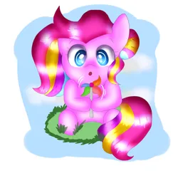 Size: 1024x1024 | Tagged: safe, artist:doraeartdreams-aspy, derpibooru import, storybelle, earth pony, pony, blowing, cute, daaaaaaaaaaaw, g3, g3 to g4, g4, generation leap, hnnng, image, jpeg, pinwheel (object), solo