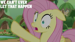 Size: 1920x1080 | Tagged: safe, derpibooru import, edit, edited screencap, editor:quoterific, screencap, fluttershy, sounds of silence, animated, image, png, solo, sound