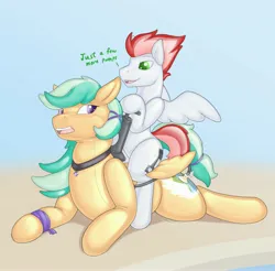 Size: 4096x4026 | Tagged: suggestive, artist:daf, derpibooru import, oc, oc:summer ray, unofficial characters only, inflatable pony, pegasus, pony, pooltoy pony, fetish, image, inflatable, inflation, jpeg, transformation