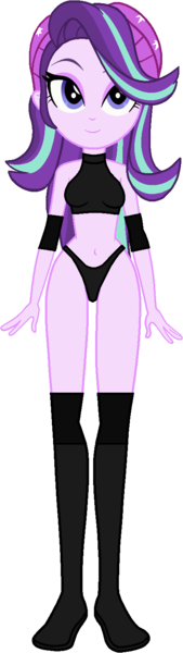 Size: 434x1542 | Tagged: suggestive, artist:invisibleink, artist:xjkenny, derpibooru import, starlight glimmer, equestria girls, beanie, belly button, breasts, clothes, elbow pads, female, hat, image, knee pads, png, shoes, simple background, solo, solo female, sports, sports bra, sports panties, transparent background, vector, wrestler, wrestling