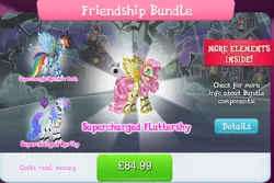 Size: 1286x858 | Tagged: safe, derpibooru import, official, fluttershy, rainbow dash, rarity, pegasus, pony, robot, robot pony, unicorn, antennae, barn, bundle, camera, collection, costs real money, emoticon, english, female, flutterbot, gameloft, group, hologram, horn, horns, image, jpeg, mare, monitor, numbers, rainbot dash, raribot, roboticization, spread wings, text, wings