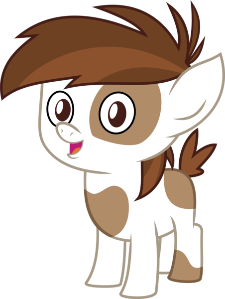 Size: 5064x6727 | Tagged: safe, artist:wissle, derpibooru import, earth pony, pony, absurd resolution, colt, foal, happy, image, looking at you, male, open mouth, png, show accurate, simple background, smiling, solo, transparent background, vector