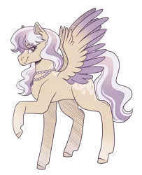 Size: 2600x3200 | Tagged: safe, artist:kikirdcz, derpibooru import, oc, oc:amaranthine, unofficial characters only, pegasus, pony, colored wings, female, image, mare, png, simple background, solo, transparent background, two toned wings, wings