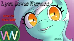 Size: 1280x720 | Tagged: safe, artist:doublewbrothers, derpibooru import, lyra heartstrings, pony, unicorn, 2021, humie, image, jpeg, looking at you, old art