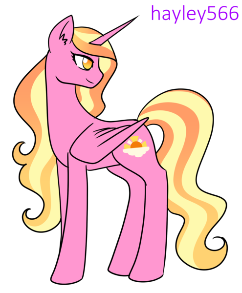 Size: 2003x2427 | Tagged: safe, artist:hayley566, derpibooru import, luster dawn, alicorn, pony, alicornified, female, image, lustercorn, png, race swap, simple background, solo, transparent background