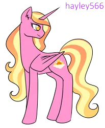 Size: 2003x2427 | Tagged: safe, artist:hayley566, derpibooru import, luster dawn, alicorn, pony, alicornified, female, image, lustercorn, png, race swap, simple background, solo, transparent background