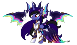 Size: 3646x2128 | Tagged: safe, artist:princessmoonsilver, derpibooru import, oc, oc:dark moon silver, alicorn, pony, clothes, cosplay, costume, high res, image, league of legends, nightmare night, png, simple background, solo, transparent background