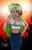 Size: 1464x2265 | Tagged: safe, artist:danielitamlp, derpibooru import, lemon zest, human, equestria girls, friendship games, belly button, breasts, busty lemon zest, casual, clothes, crowd, female, hand on hip, headphones, image, jpeg, looking at you, midriff, off shoulder, pants, peace sign, shirt, solo focus