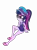 Size: 2900x3901 | Tagged: safe, artist:gmaplay, derpibooru import, sci-twi, twilight sparkle, equestria girls, equestria girls series, forgotten friendship, image, png, sci-twi swimsuit, solo