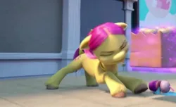 Size: 428x260 | Tagged: safe, derpibooru import, screencap, posey (g5), my little pony: make your mark, face down ass up, g5, image, jacko challenge, jpeg, meme, solo focus