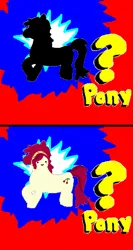 Size: 501x942 | Tagged: safe, artist:2merr, artist:anonymous, cherry jubilee, earth pony, pony, :), drawthread, female, image, mare, png, pokémon, silhouette, smiley face, smiling, solo, who's that pokémon