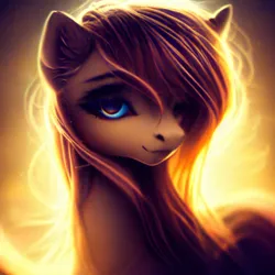 Size: 1024x1024 | Tagged: safe, derpibooru import, editor:hawkeyethree, machine learning generated, purplesmart.ai, stable diffusion, oc, pony, female, image, looking at you, mare, png, smiling, solo