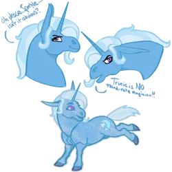 Size: 1280x1280 | Tagged: safe, artist:pegartisus, derpibooru import, trixie, pony, unicorn, bust, female, full body, image, mare, png, simple background, text, transparent background