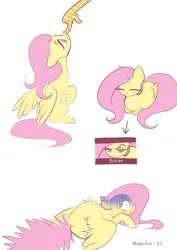 Size: 2480x3508 | Tagged: safe, artist:katputze, derpibooru import, discord, fluttershy, draconequus, pegasus, pony, behaving like a cat, boop, closed, disembodied hand, eye, eyes, eyes wide, fluttercat, hand, happy, image, jpeg, looking up, lying down, offscreen character, ponyloaf, prone, scared, simple background, sketch, sleeping, smiling, solo focus, spread wings, suspicious, white background, wings