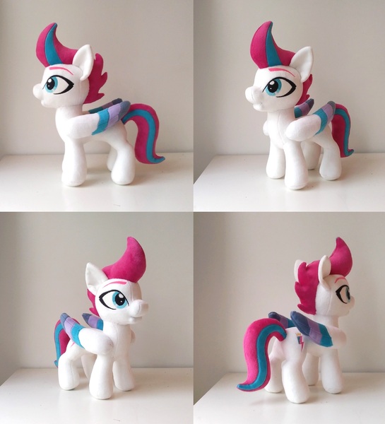 Size: 2813x3098 | Tagged: safe, artist:azdaracylius, derpibooru import, zipp storm, pony, g5, image, irl, jpeg, photo, plushie, solo