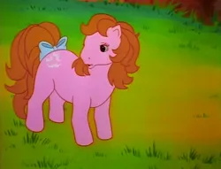 Size: 628x480 | Tagged: safe, derpibooru import, screencap, shady, earth pony, pony, my little pony: the movie (g1), bow, female, g1, image, mare, png, solo, tail, tail bow