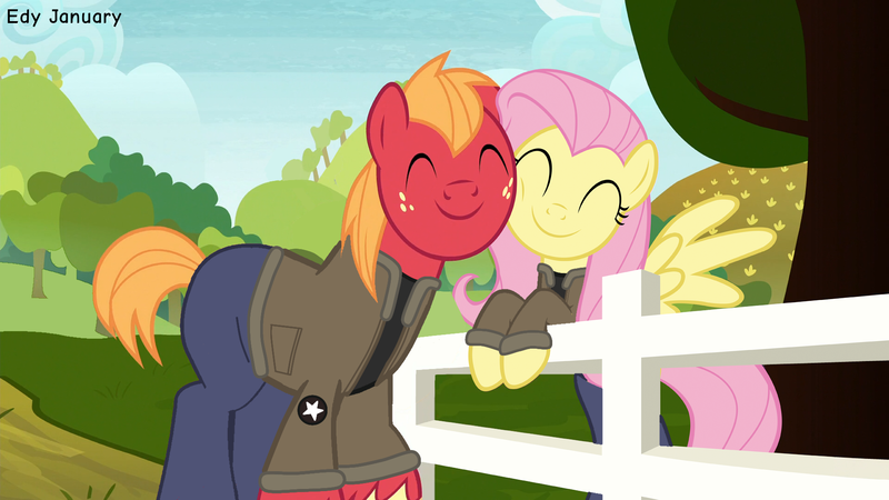 Size: 1920x1080 | Tagged: safe, anonymous editor, artist:edy_january, derpibooru import, edit, edited edit, edited screencap, screencap, vector edit, big macintosh, fluttershy, earth pony, pegasus, pony, marks for effort, big macintosh's yoke, bipedal, character swap, clothes, cute, eyes closed, female, fence, fluttermac, freckles, girls und panzer, horse collar, image, jacket, macabetes, male, mare, marine, marines, military, military uniform, nuzzling, pants, png, road, russia, saunders, shipping, shyabetes, signature, smiling, spread wings, straight, sweet apple acres, tree, uniform, united states, usmc, vector, wings