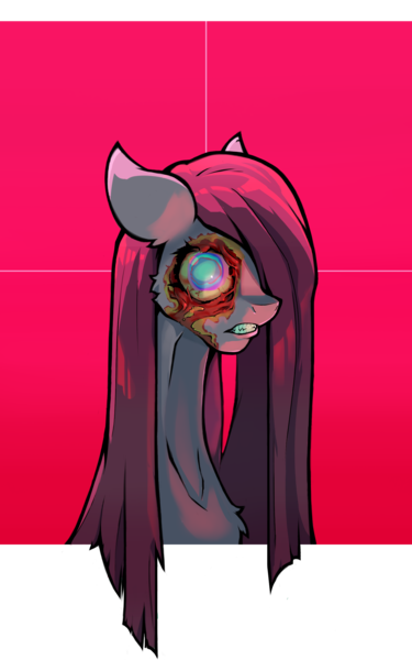 Size: 1500x2400 | Tagged: grimdark, artist:hc0, derpibooru import, pinkie pie, pony, image, pinkamena diane pie, png, scar, solo